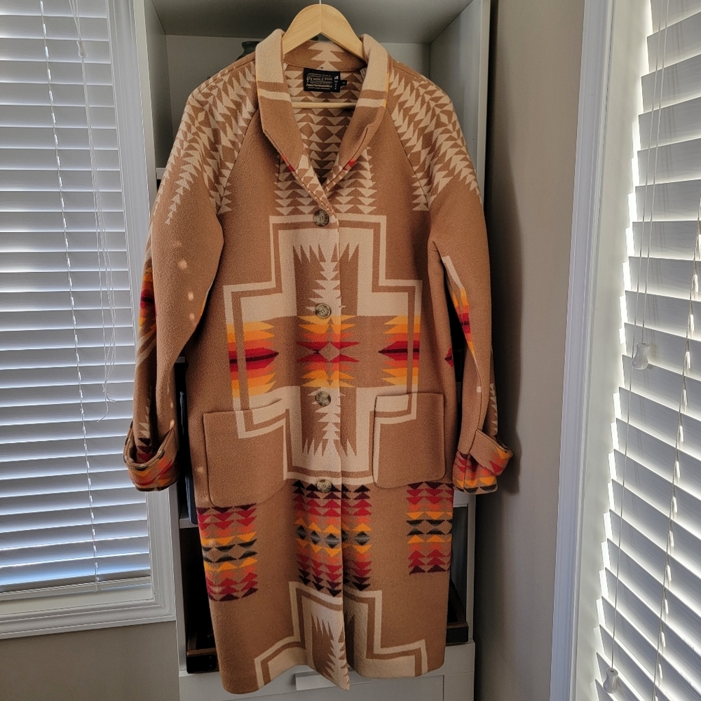 Pendleton Harding Archive Blanket Coat XL NWT #2812 - Picture 2 of 13